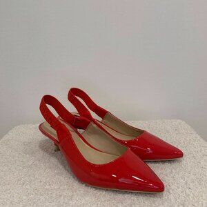 DKNY Dorris Slingback Pumps | Red | Size 5.5M